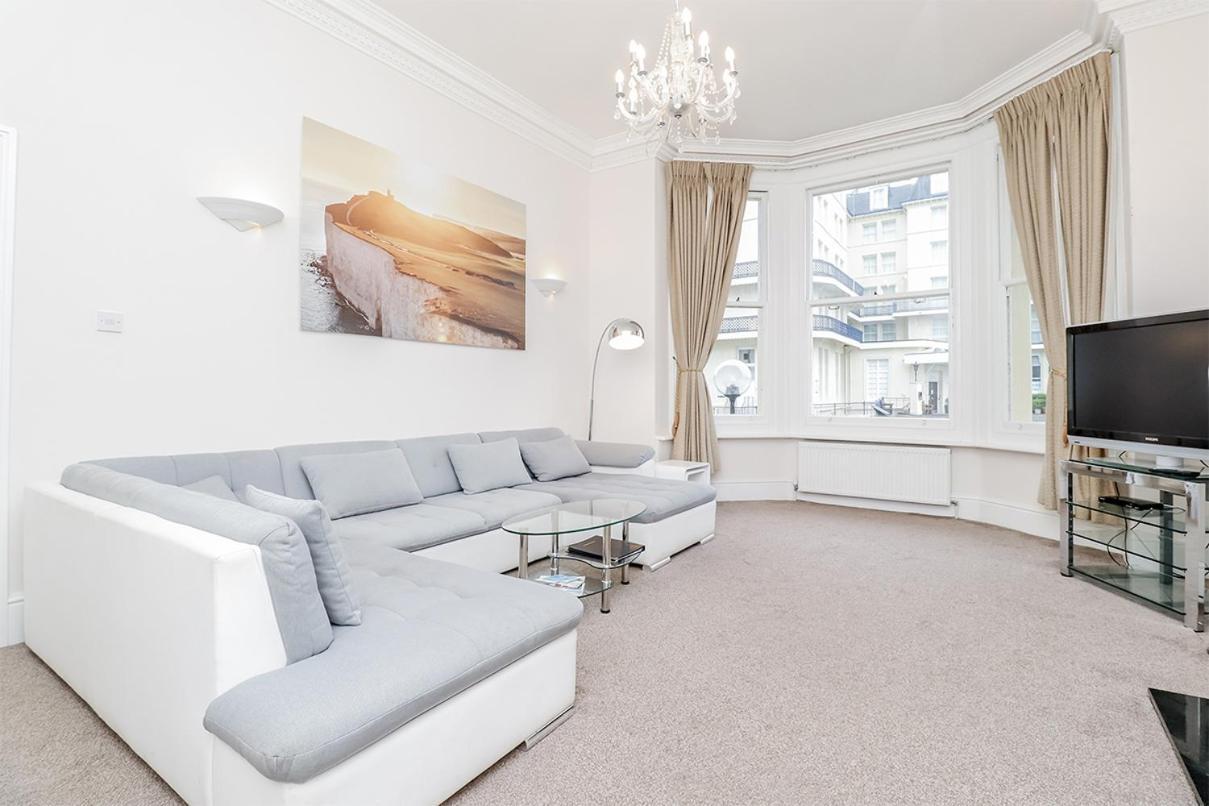 3 Queens Gardens Sea View Apartment Eastbourne Kültér fotó